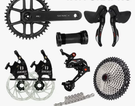 顺泰SRX PRO 11速公路车越野套件自...