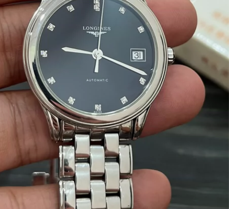 浪琴L4.774.4.57.6军旗系列男士...