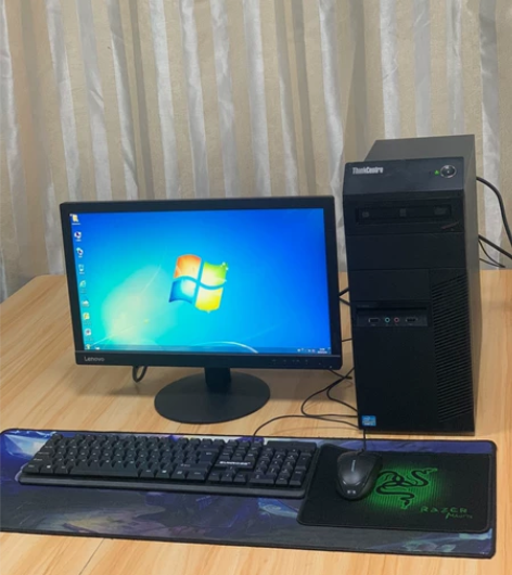 出488一整套的办公联想台式电脑主机 办公...