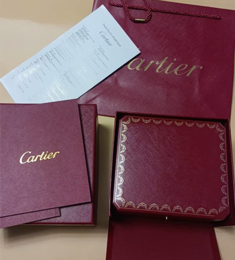 95成新手表盒收纳盒卡地亚表盒95新蓝气球...