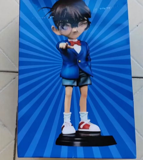 名侦探柯南手办周边工藤新一动漫二次元公仔玩...