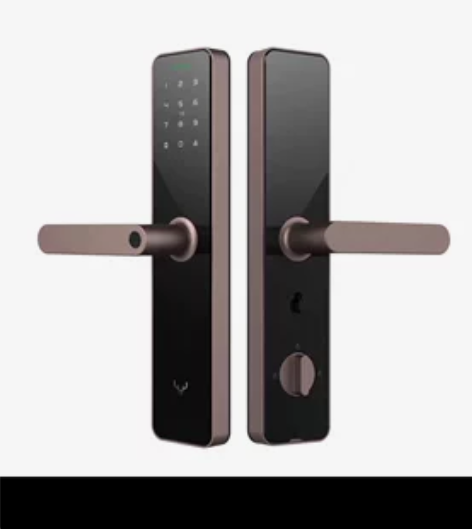 鹿客指纹锁x1米家app家用防盗门锁 包三...