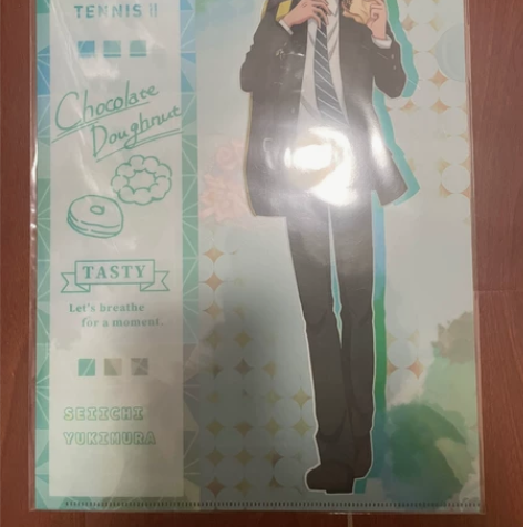 网球王子 幸村 甜品 文件夹 全新 售出不...