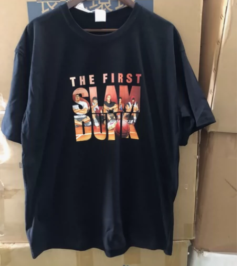 灌篮高手T恤 断码处理全新纯棉宽松大版短袖...