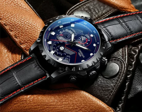 智典手表男全自动机械表时尚潮流学生男士手表...