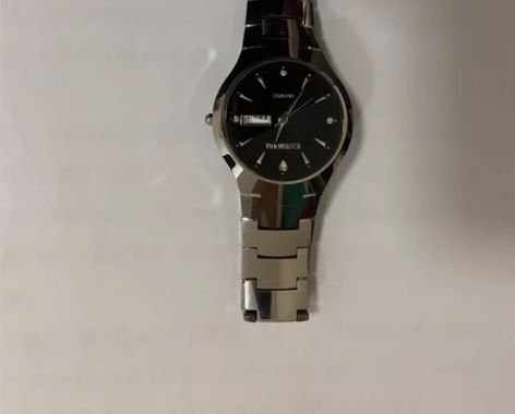 卡诗顿正品牌钨钢手表,9成新,电子需要自己...