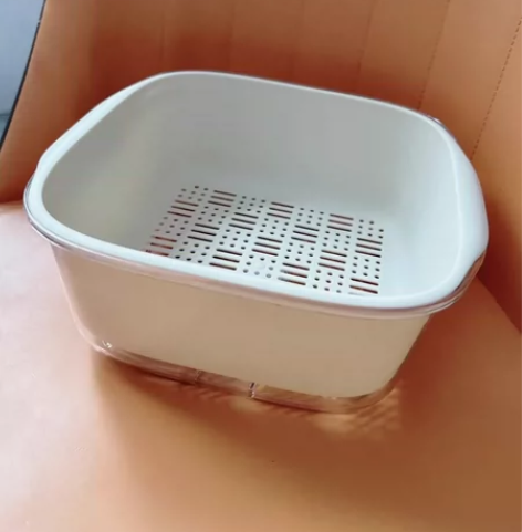 双层大号双层洗菜盆沥水篮厨房客厅茶几家用菜...