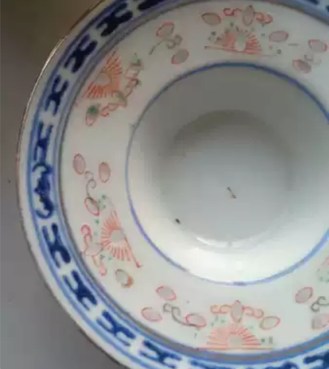 景德镇大号玲珑瓷盖碗 保证老产品！杯口直径...