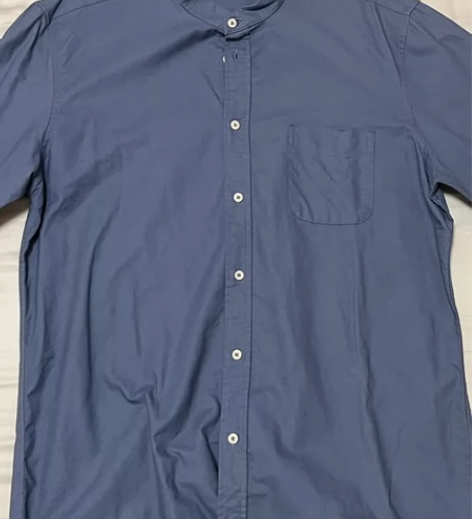 纯棉男士休闲衬衫 全新 仅拆吊牌及洗净 感...