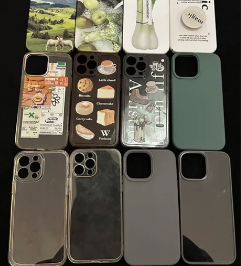 13pro max  手机壳2张全新的闪魔...