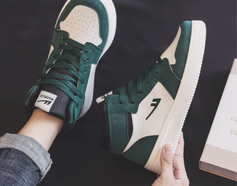 回力男鞋高帮鞋男2022新款运动鞋子男款百...