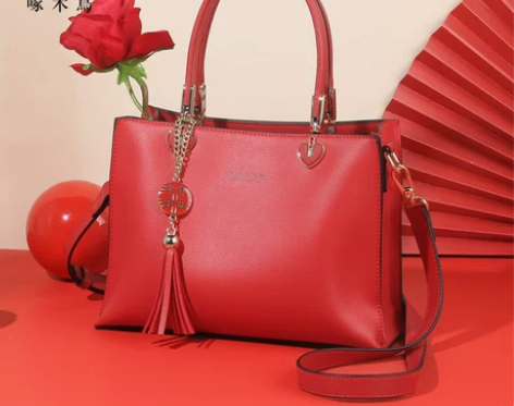 啄木鸟女包2022新款时尚斜挎单肩包女结婚...