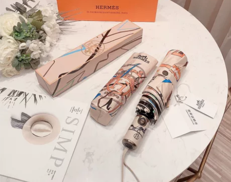 Hermes礼品伞 爱马仕高级防晒雨伞  ...