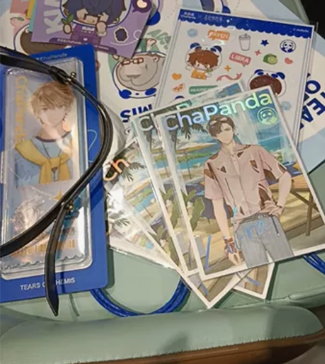 未定事件簿×茶百道联名53出人全部，贴纸2...