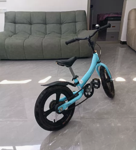 14寸凤凰牌儿童自行车，可用于平衡车，还可...