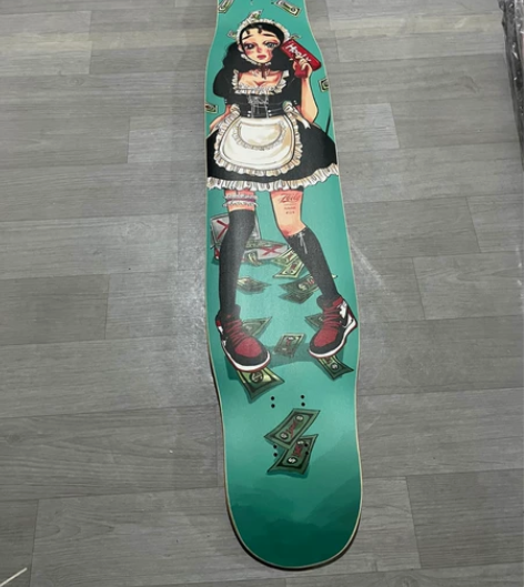 Hooly长板专业板滑板女孩舞板刷街代步 ...