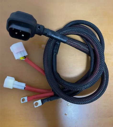 小牛6平方加粗电源线，最大放流70A，持续...