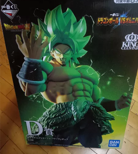 龙珠 一番赏 D赏布罗利 全新绿猫，仅拆检...