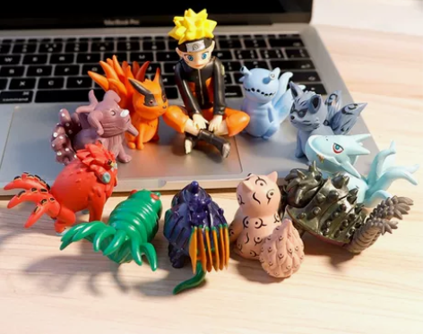 火影忍者Q版 10款童年尾兽 旋涡鸣人 九...