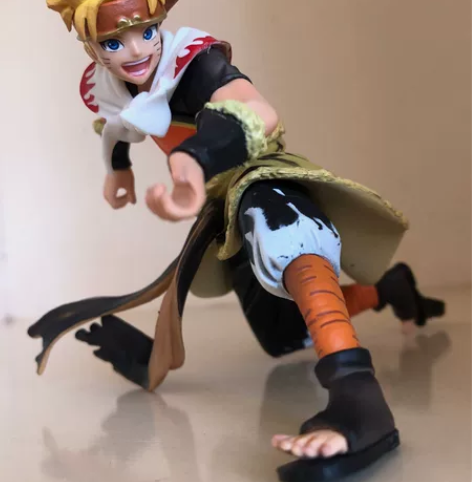 火影忍者 鸣人齐天大圣手办 有包装盒  东...