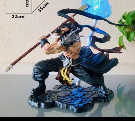 袋装天狮白胡子手办海贼王GK四皇战斗白胡子...