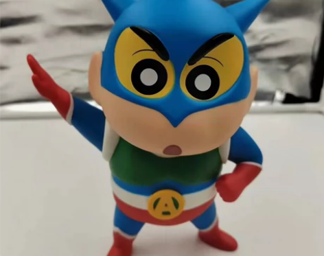 动感光波蜡笔小新超人玩具礼物动漫二次元周边...