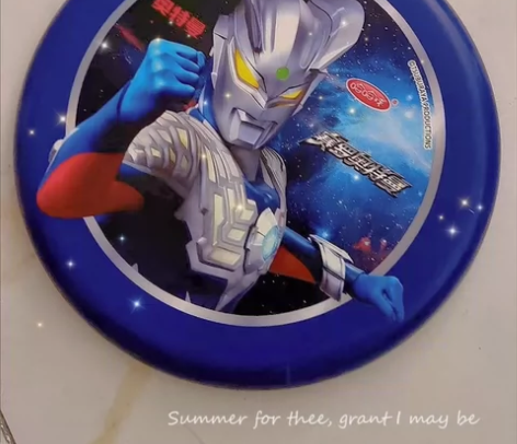 户外亲子运动玩具奥特曼软飞盘红蓝两色可选 ...