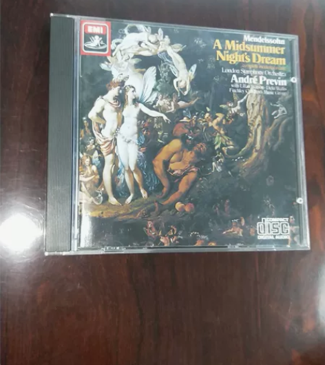 门德尔松名盘 仲夏夜之梦TAS榜 无划痕完...