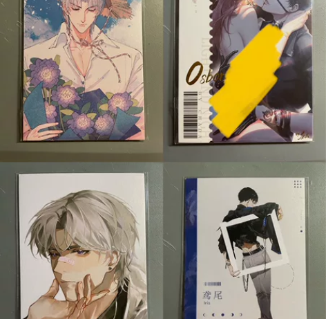 【出】五悠同人均价35出 同人笔记本明信片...