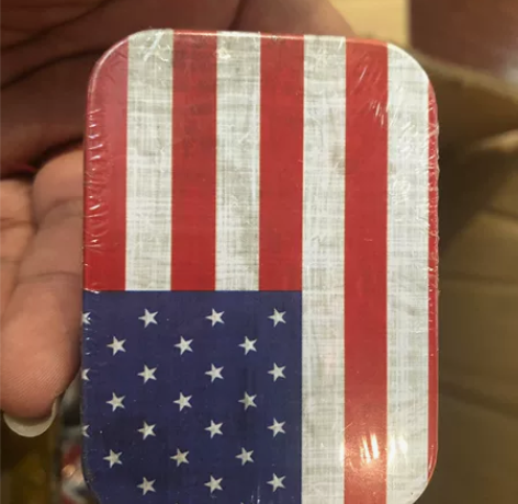 国旗款吉他拨片收纳盒 全新打包优惠，全新小...