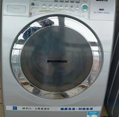 三洋滾筒洗衣機，只出本地，外地不好托運 感...