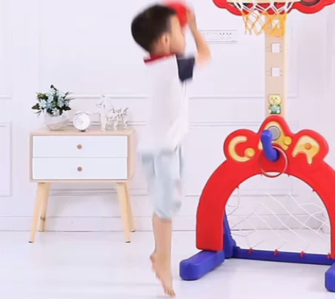 儿童投篮架篮球架 手眼训练小型篮球架升降投...