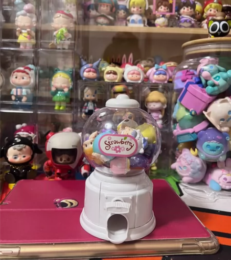 盲盒收纳扭蛋机白色 包邮可直拍（不含萌粒）...