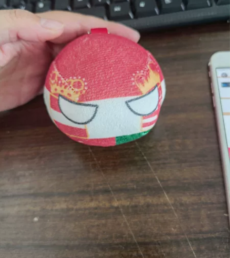 波兰球挂件，美国墨镜，奥匈帝国，10厘米团...