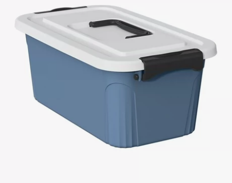 玩具收纳盒加厚塑料翻盖式箱子衣服整理箱车载...