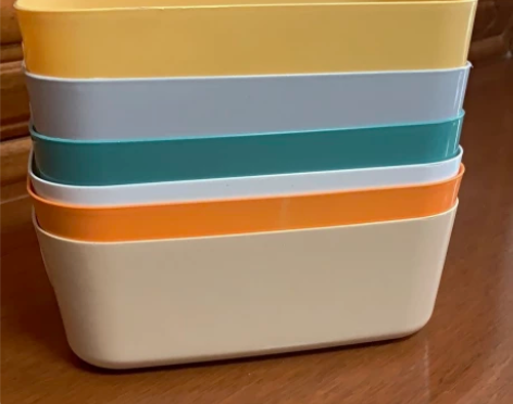 【6.9元3个】收纳盒收纳箱家用百搭桌面杂...