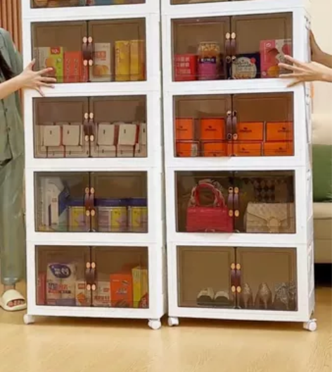 【全新二手价包邮】处理免安装可折叠收纳箱加...