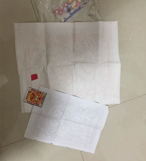 数字diy油画 填充 画 福虎生风 感兴趣...