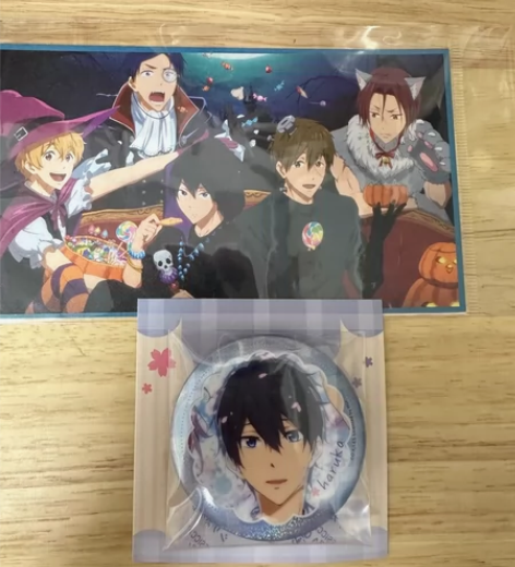 free七濑遥星河动漫樱花吧唧 送满赠明信...